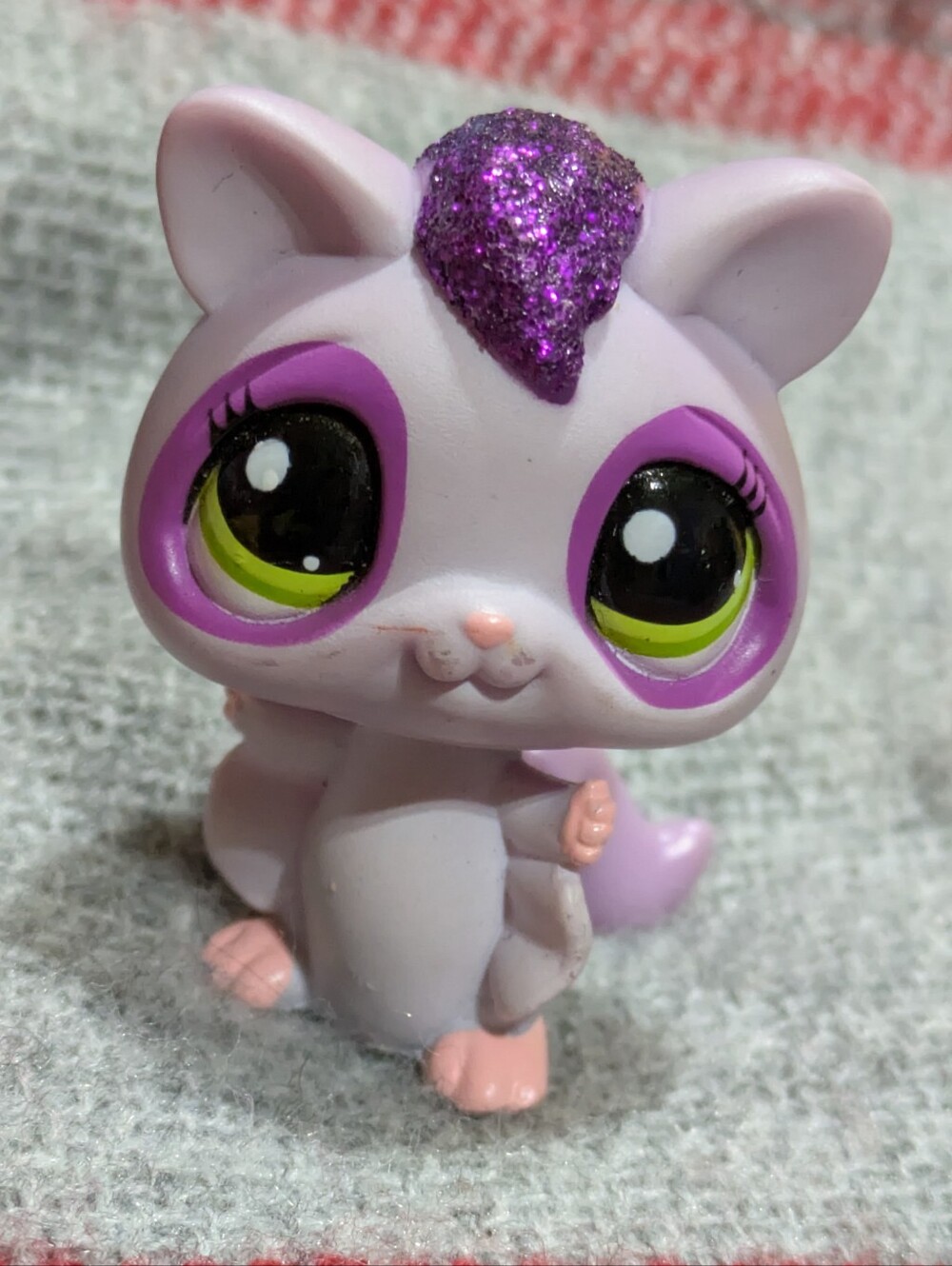 GLITTER SPARKLE SUGAR GLIDER🔥Authentic Littlest Pet Shop LPS #2385 | VG